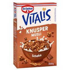 Dr. Oetker Vitalis crunchy muesli chocolate 1,5kg