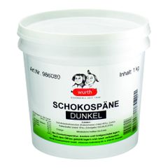Schokoladespäne dunkel 1000g von Wurth