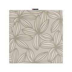 Sitzkissen Linea Flora 40 x 40 cm - Salbei - GRS zertifiziert - von David Fussenegger