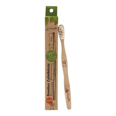 Organic Bamboo Toothbrush Children 1 Piece - 10-piece Value Pack from Birkengold
