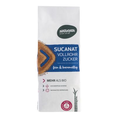 Bio SUCANAT Vollrohrzucker 400g - 6er Vorteilspack von Naturata