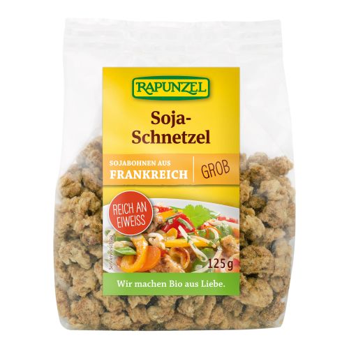 Bio Sojaschnetzel grob 125g - 6er Vorteilspack von Rapunzel Naturkost