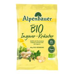 Bio Ingwer-Kräuter-Bonbons 90g - 19er Vorteilspack von Alpenbauer