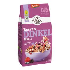 Bio Dinkelmüzli Beerenzart 425g - 8er Vorteilspack von Bauck Mühle