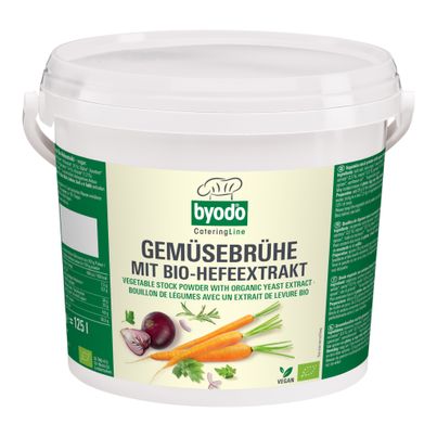 Bio Gemüsebrühe m. Bio-Hefeextrakt 2500g von Byodo