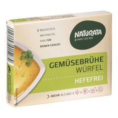 Bio Gemüse-Brühwürfel ohne Palmöl 72g - 15er Vorteilspack von Naturata