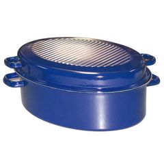 Bratpfanne Email Gansl oval 42 von Riess - Kelomat