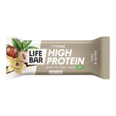 Bio High Protein Nüsse & Vanille 40g - 15er Vorteilspack von Lifebar