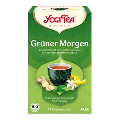 Bio Grüner Morgen Tee á 18g - 6er Vorteilspack von Yogi Tea
