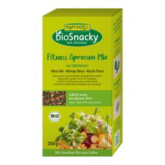 Bio bioSnacky Fitness-Mischung Keimsaaten 200g - 4er Vorteilspack von bioSnacky - Rapunzel