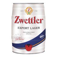 Zwettler Bier Export Lager Party Fass 5000ml von Brauerei Zwettl