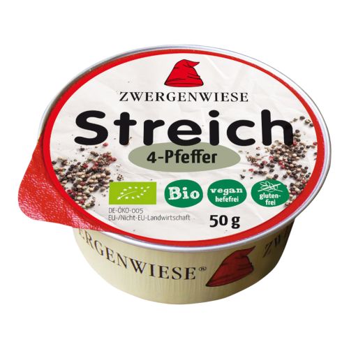 Organic Kleiner Streich 4-Pepper 50g - value pack of 12 from Zwergenwiese