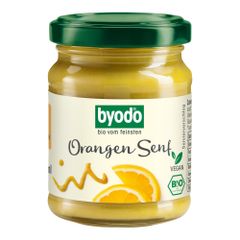 Bio Orangen Senf 125ml - 6er Vorteilspack von Byodo