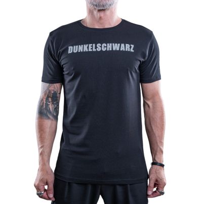 Dunkelschwarz T-shirt DS-1 HT01 black