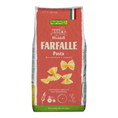 Bio Farfalle Semola 500g - 12er Vorteilspack von Rapunzel Naturkost