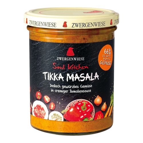 Organic Tikka Masala 370g - value pack of 6 from Zwergenwiese