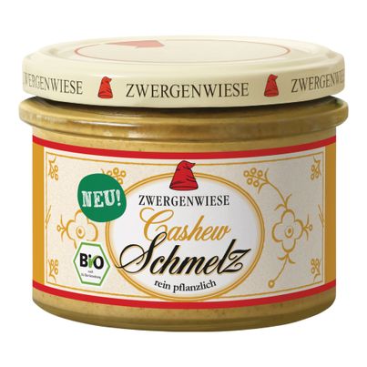 Bio Cashewschmelz 160g - 6er Vorteilspack von Zwergenwiese