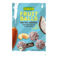 Bio Fruit Balls Dattel-Kokos 49g - 8er Vorteilspack von Rapunzel