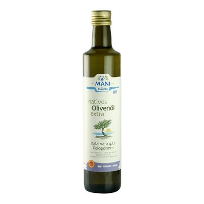 Bio Nativ. Olivenöl extra Kalamata 500ml - 6er Vorteilspack von Mani Bläuel