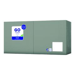 Servietten grau3lg 33x33 250ct von Duni