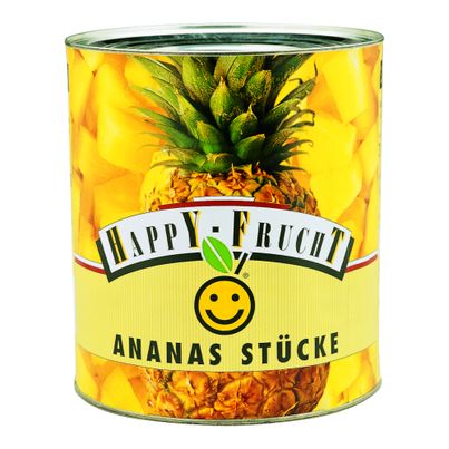 Ananasstücke 3050g von Happy Frucht