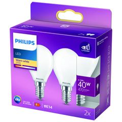 LED Classic Tropfen E14 40W 2Stück von Philips