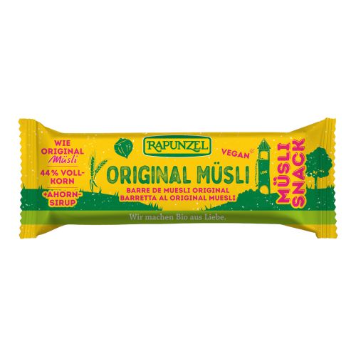 Bio Müsli-Snack Original Müsli 50g - 14er Vorteilspack von Rapunzel Naturkost