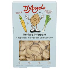 Bio Cappelletti Gemüse Vollkorn 250g - 10er Vorteilspack von D'angelo Pasta
