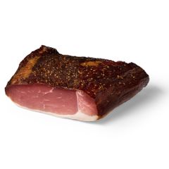 Hammerherrenspeck 750g - Über Buchenholz geräucherter und luftgetrockneter Rohschinken - Glutenfrei und Laktosefrei von Moser Wurst