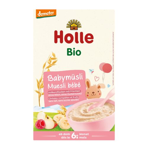 Organic whole grain baby muesli 250g - value pack of 6 from Holle