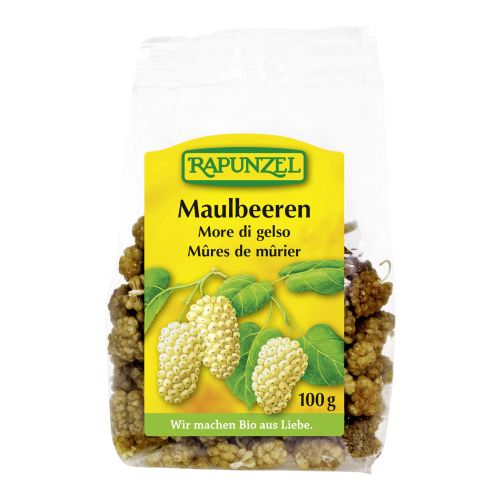 Bio Maulbeeren getrocknet 100g - 8er Vorteilspack von Rapunzel Naturkost