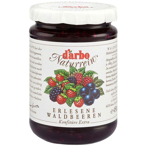 Darbo Exquisite wild berries jam 450g