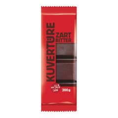 Zartbitter Kuvertüre 200g von Krüger