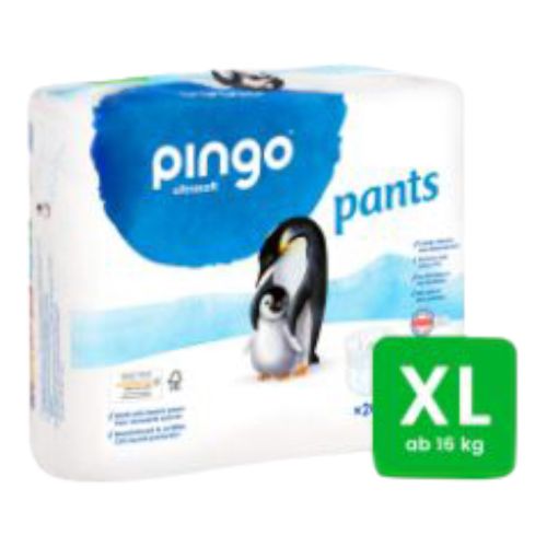 Organic diaper pants No. 6 15-30kg 26 pieces from Pingo Swiss