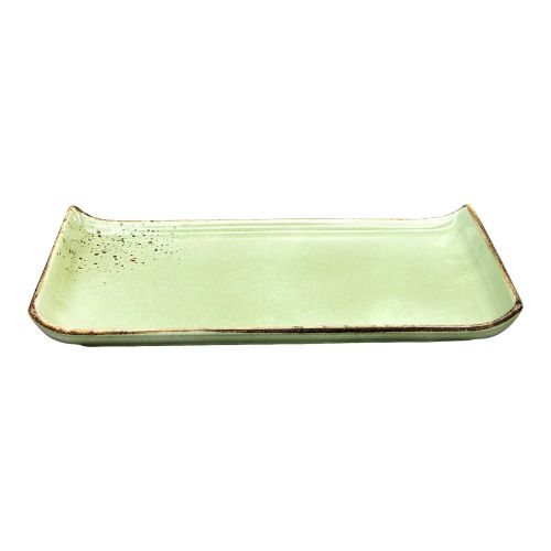 Nature Collection plate green 33x16.5cm - value pack of 2 from Creatable