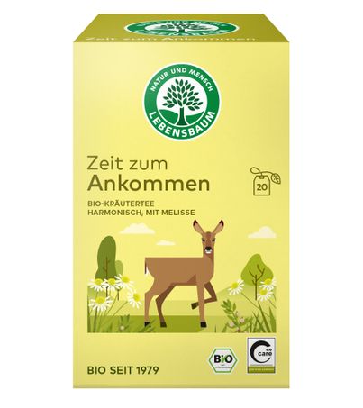 Bio Kräutertee Melisse und Heimat 20 Beutel 40g von Lebensbaum