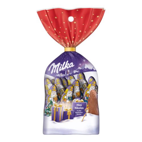 Milka Christmas Mix 1 x 126 g I Christmas Chocolate Mix Bag Single Pack I  Christmas Gift Chocolate I Sweets for Christmas Made of 100% Alpine Milk  Chocolate : Amazon.de: Grocery