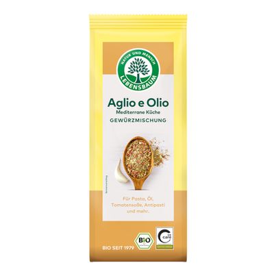 Bio Aglio e Olio Mediterrane Küche 40g von Lebensbaum