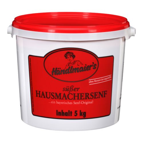 Homemade sweet mustard 5000g from Händlmaier