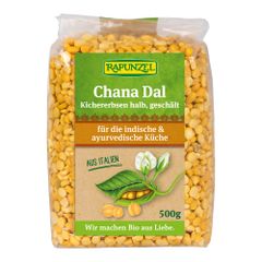 Bio Chana Dal 500g - 6er Vorteilspack von Rapunzel Naturkost