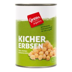 Bio Kichererbsen 400g - 12er Vorteilspack von Green Organics