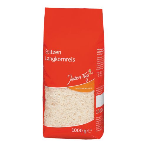 Top long grain rice 1000g from Jeden Tag