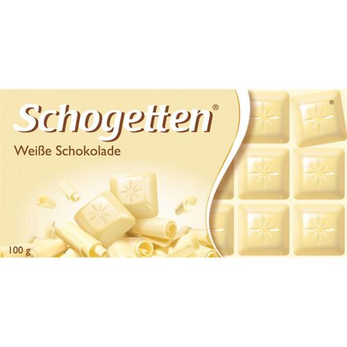 White chocolate 100g from Schogetten