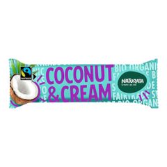Bio Coconut & Cream Schokoriegel 33g - 24er Vorteilspack von Naturata