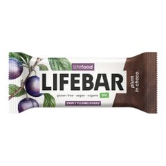 Bio Lifebar InChoco Pflaume 40g - 15er Vorteilspack von Lifebar