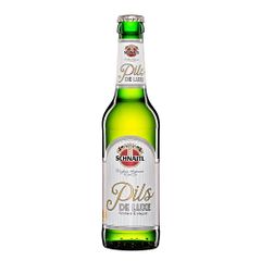 Pils de Luxe Bier 330ml - feines Aroma - lange Reifezeit - Saazer Edelhopfen - Lagerkeller - Bier von Brauerei Schnaitl