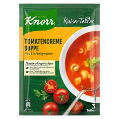 Knorr Kaiserteller Tomato cream soup with egg pasta - 94g