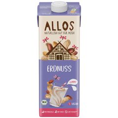 Bio Erdnuss Drink 1000ml - 6er Vorteilspack von Allos