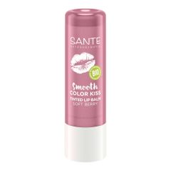 Bio Smooth Color Kiss02 Soft Berry 5g - 3er Vorteilspack von Sante