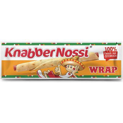 KNABBERNOSSI Pausenwrap 35g